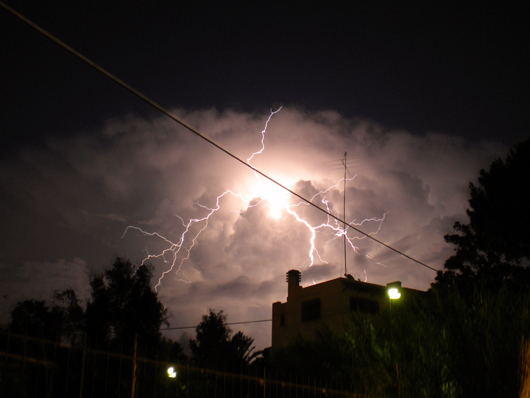 Fulmini e trombe d’aria a Ischia